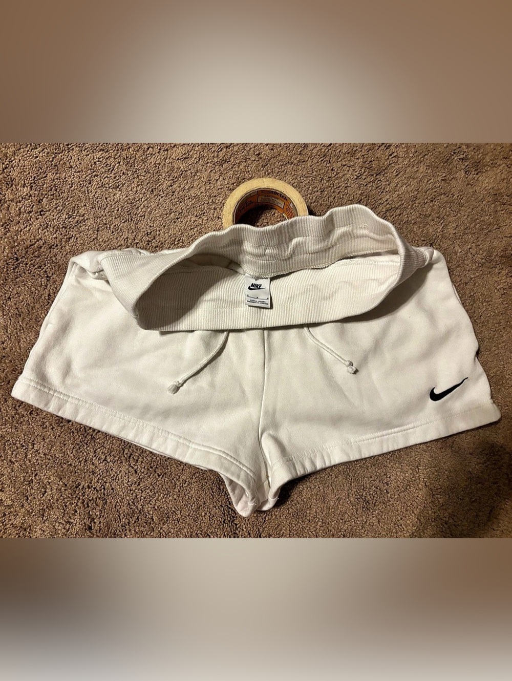 Nike Sportswear Phoenix Fleece Shorts White